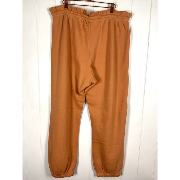 DONNI.  Women's Vintage Fleece Gem Sweatpants in Penny Size XXL NWOT - Picture 6 of 10